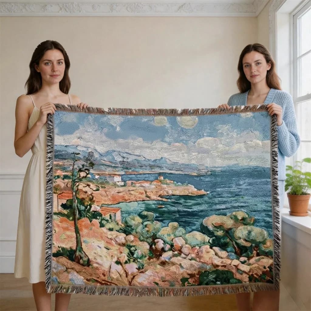 Van Gogh stiliaus austinis gobelenas-sofos užklotas sienų dekorui